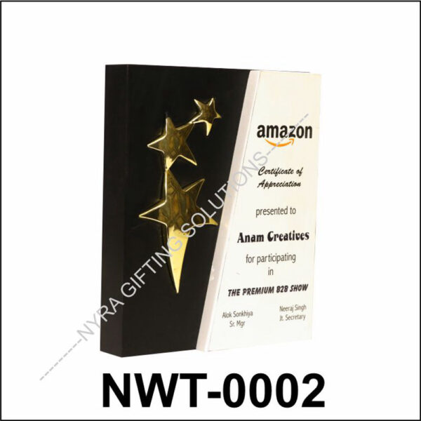 NWT-0002 – Triple Star Appreciation Trophy