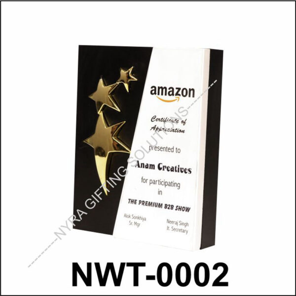 NWT-0002 – Triple Star Appreciation Trophy