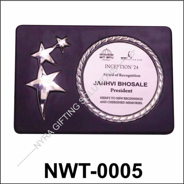 NWT-0005 Award Plaque
