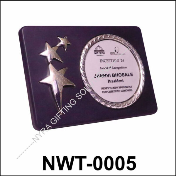 NWT-0005 Award Plaque