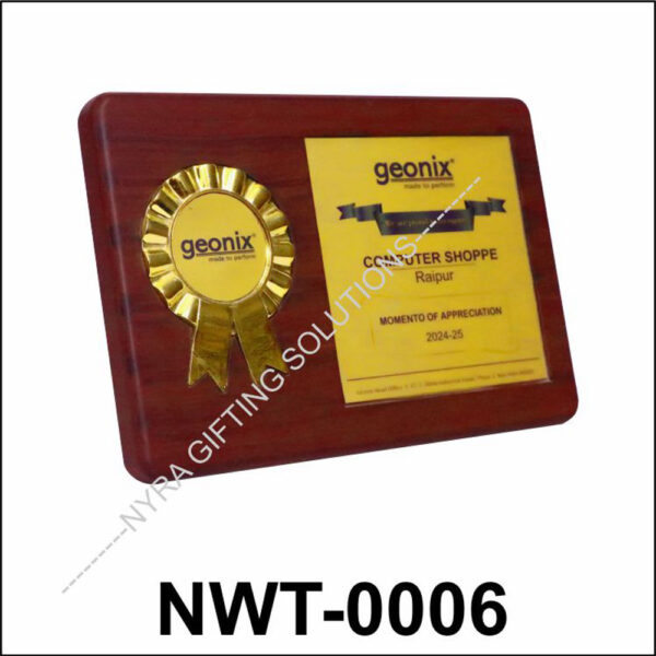 NWT-0006 Memento Plaque
