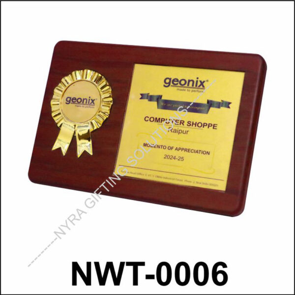 NWT-0006 Memento Plaque