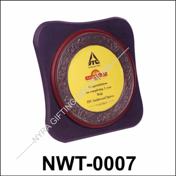 NWT-0007 Decorative Recognition Plaque