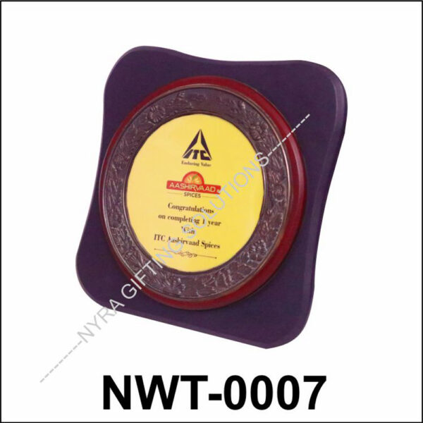 NWT-0007 Decorative Recognition Plaque