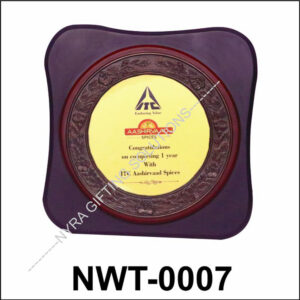 NWT-0007 Decorative Recognition Plaque