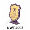 NWT-0008 Shield-Shaped Recognition Plaque