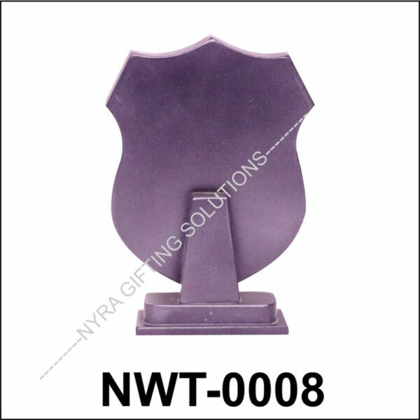 NWT-0008 Shield-Shaped Recognition Plaque
