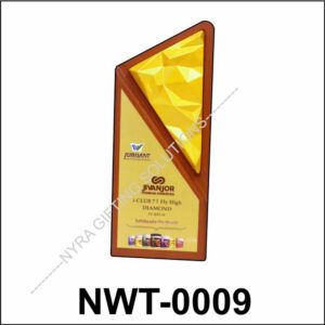 NWT-0009 Geometric Diamond Plaque