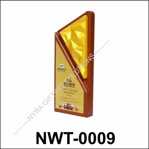 NWT-0009 Geometric Diamond Plaque