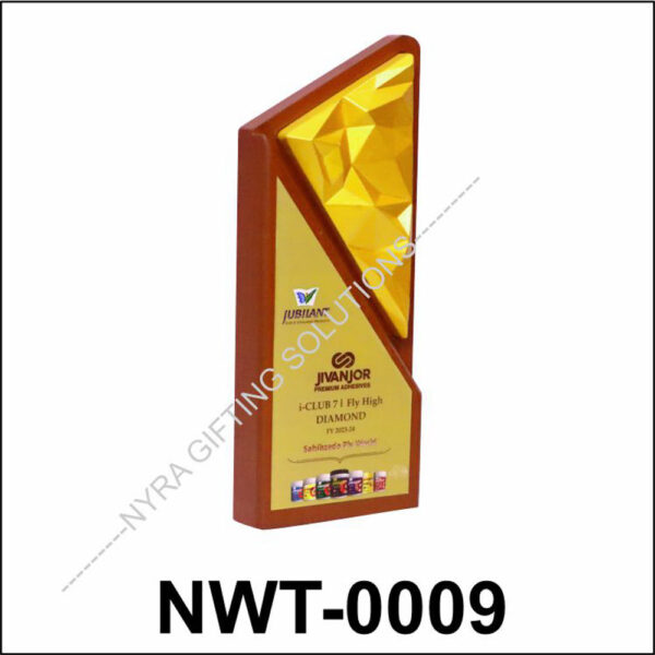 NWT-0009 Geometric Diamond Plaque