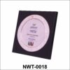 NWT-0018 is a sophisticated silver-finish round