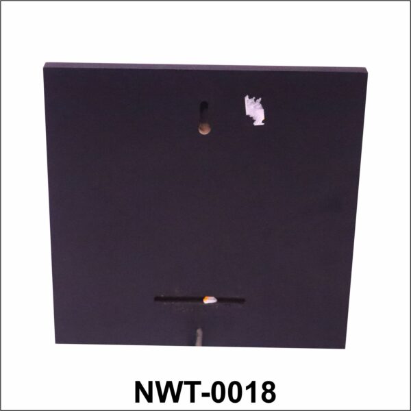 NWT-0018 is a sophisticated silver-finish round