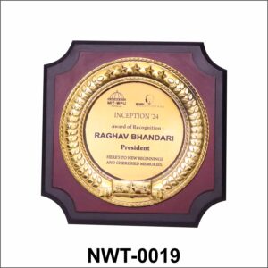 NWT-0019 is a Premium award Plaque