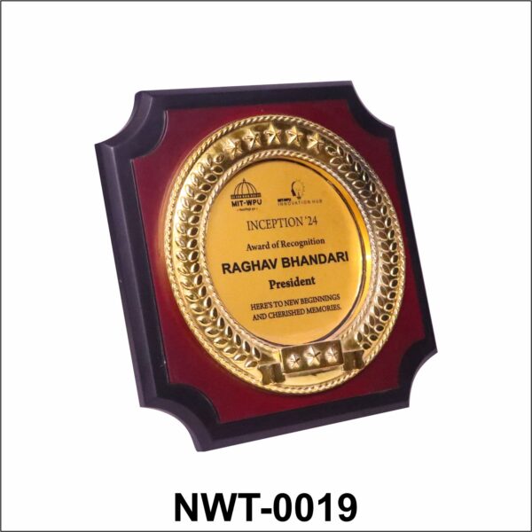 NWT-0019 is a Premium award Plaque