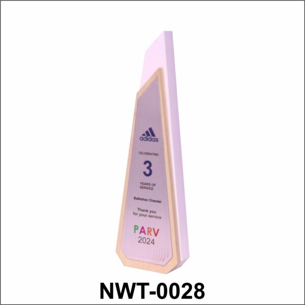 NWT-0028 -3 Years of Service Appreciation Trophy