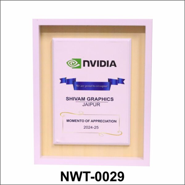 NWT-0029 - Wall Frame Memento of Appreciation