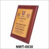 NWT-0030 Wooden Dealer Recognition Plaque
